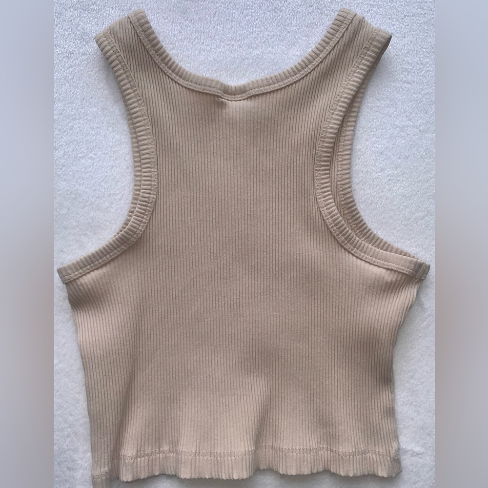 Ribbed Halter Top